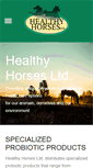 Mobile Screenshot of healthyhorses.ca
